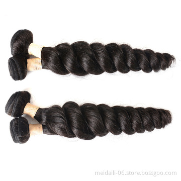 Unprocessed Wave Wet And Wavy Human Hair Weave, Free Sample Hair Bundles With Closure
